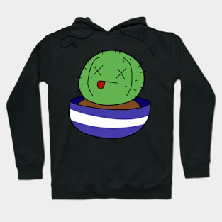 Dead Cactus Face Hoodie